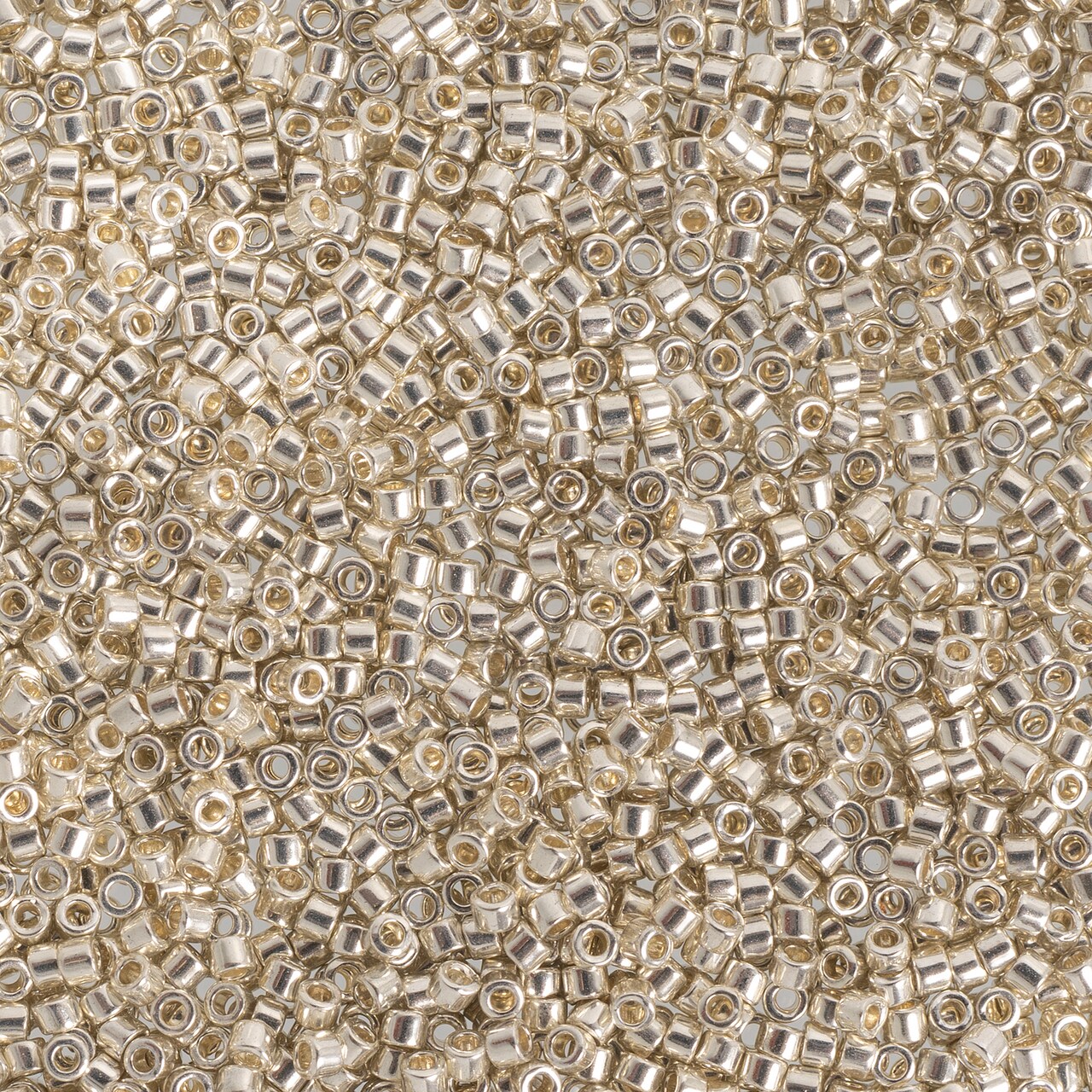 Miyuki Delica 250g Silver Galvanized (DB0035) Glass Beads, 11/0